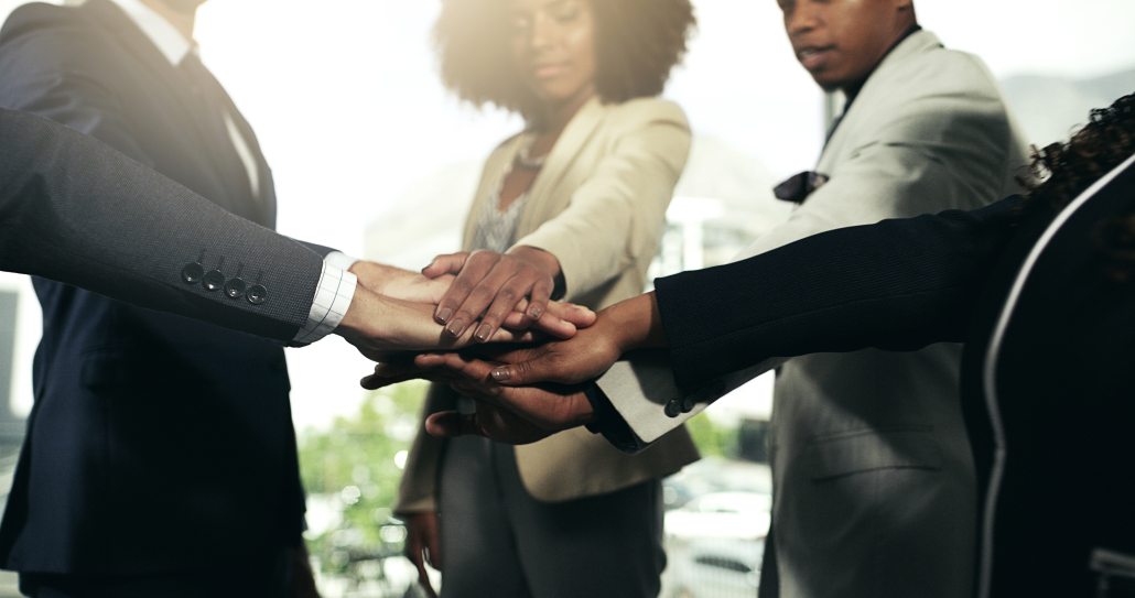 Working together for the benefit of all. Closeup shot of a group